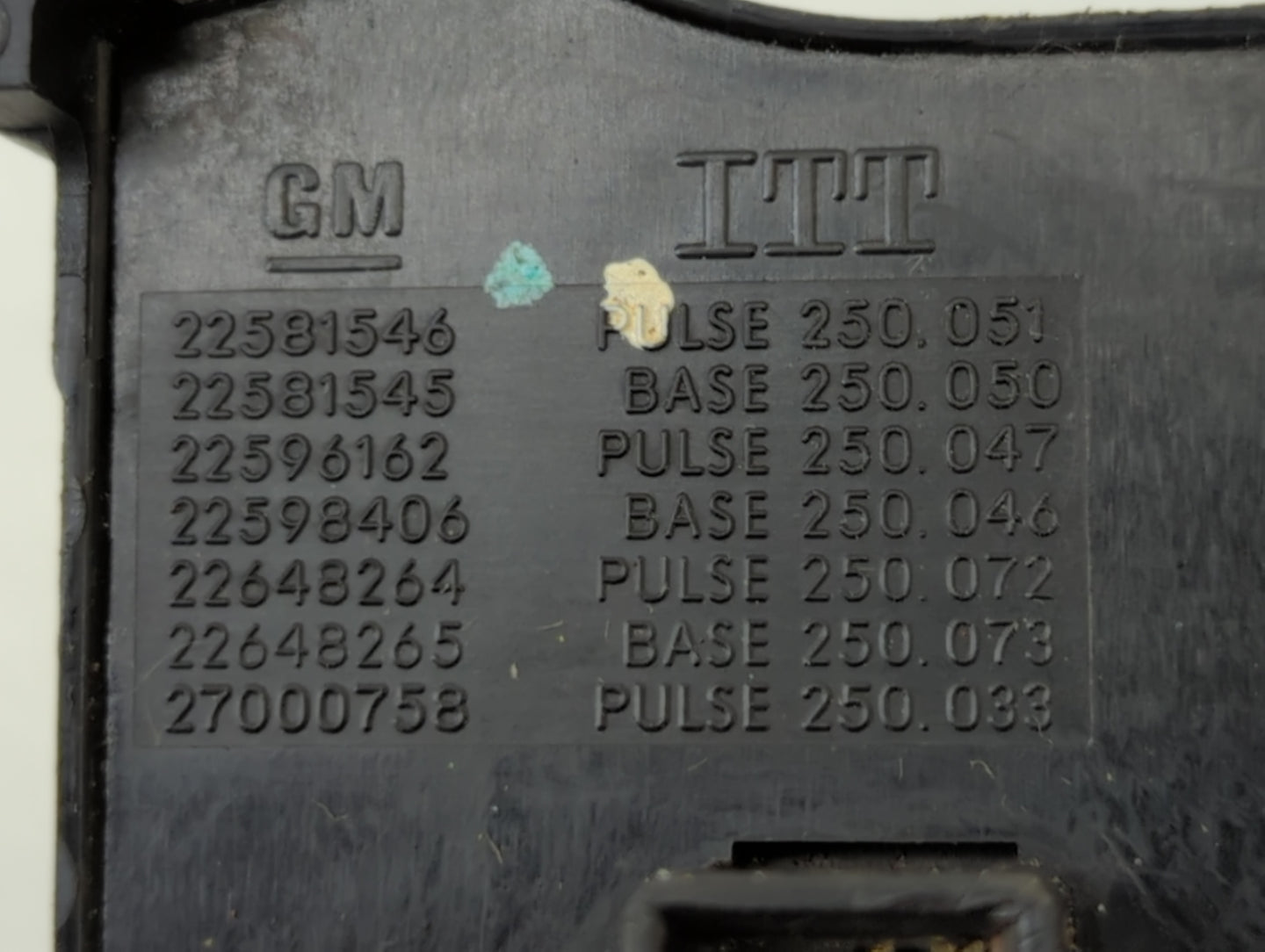 Mercury Grand Marquis Column Switch 22648264|22581545|22581546 - Oemusedautoparts1.com