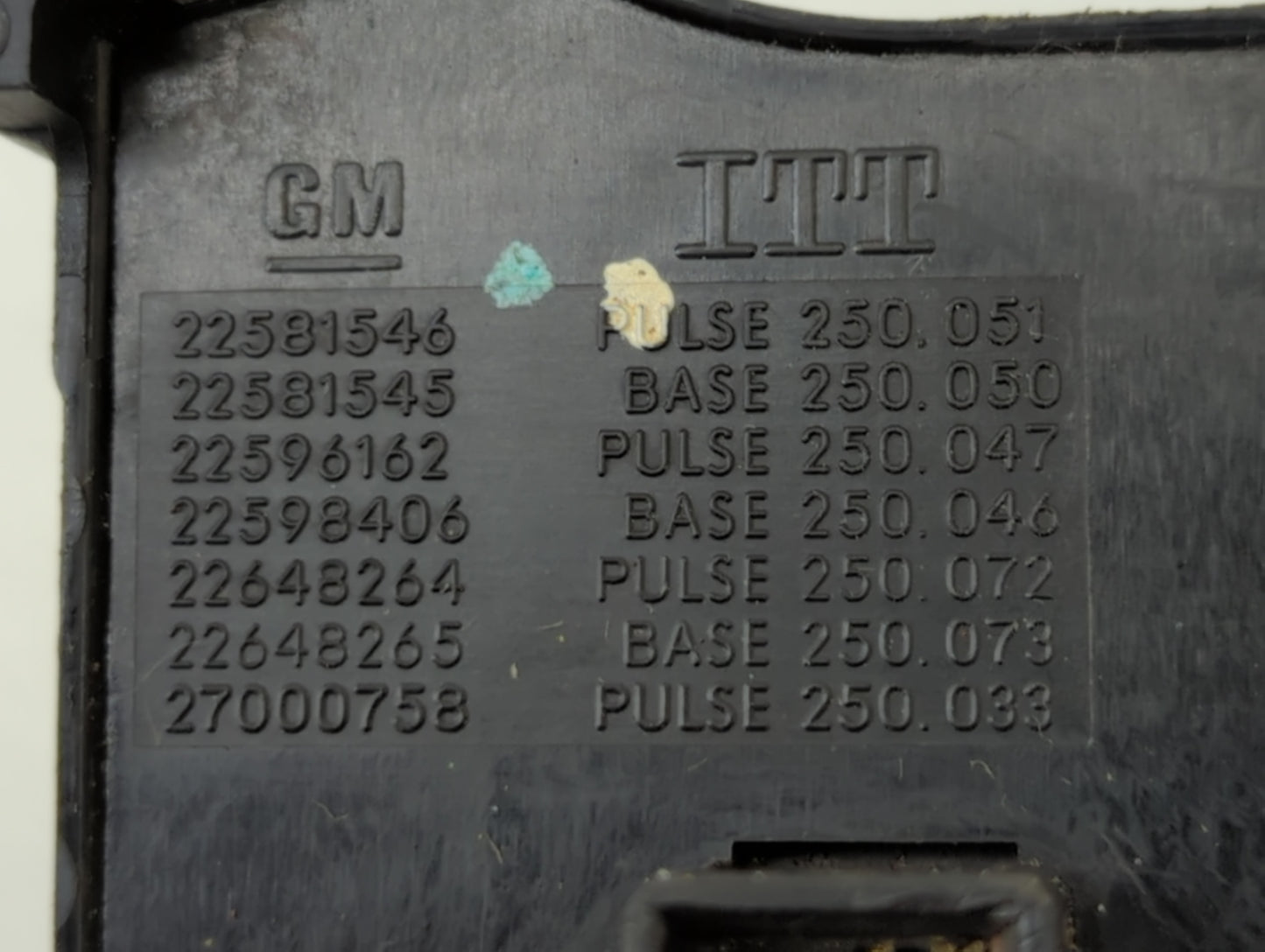 Mercury Grand Marquis Column Switch 22648264|22581545|22581546 - Oemusedautoparts1.com