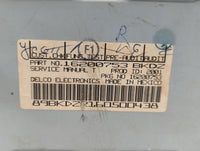 1996 Oldsmobile 88 Radio AM FM Cd Player Receiver Replacement P/N:16200753 Fits Fits 1997 1998 1999 2000 2001 OEM Used Auto 