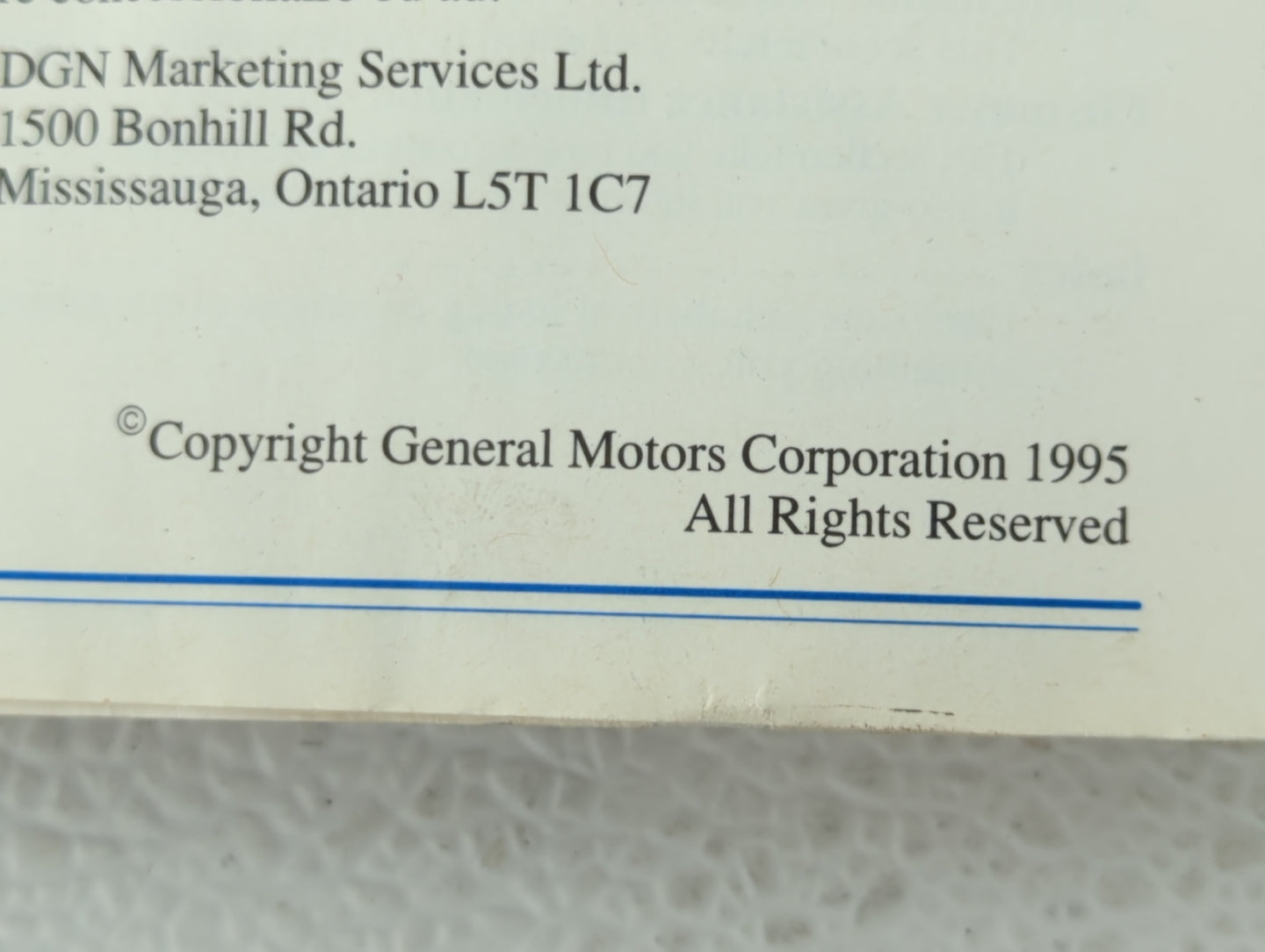 1996 Oldsmobile Aurora Owners Manual Book Guide OEM Used Auto Parts - Oemusedautoparts1.com