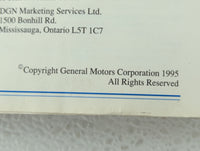 1996 Oldsmobile Aurora Owners Manual Book Guide OEM Used Auto Parts - Oemusedautoparts1.com