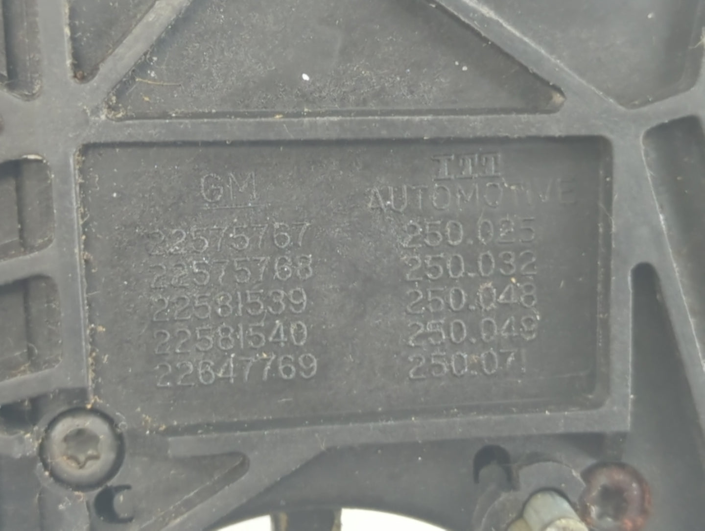 1996-1998 Pontiac Grand Am Column Switch - Oemusedautoparts1.com
