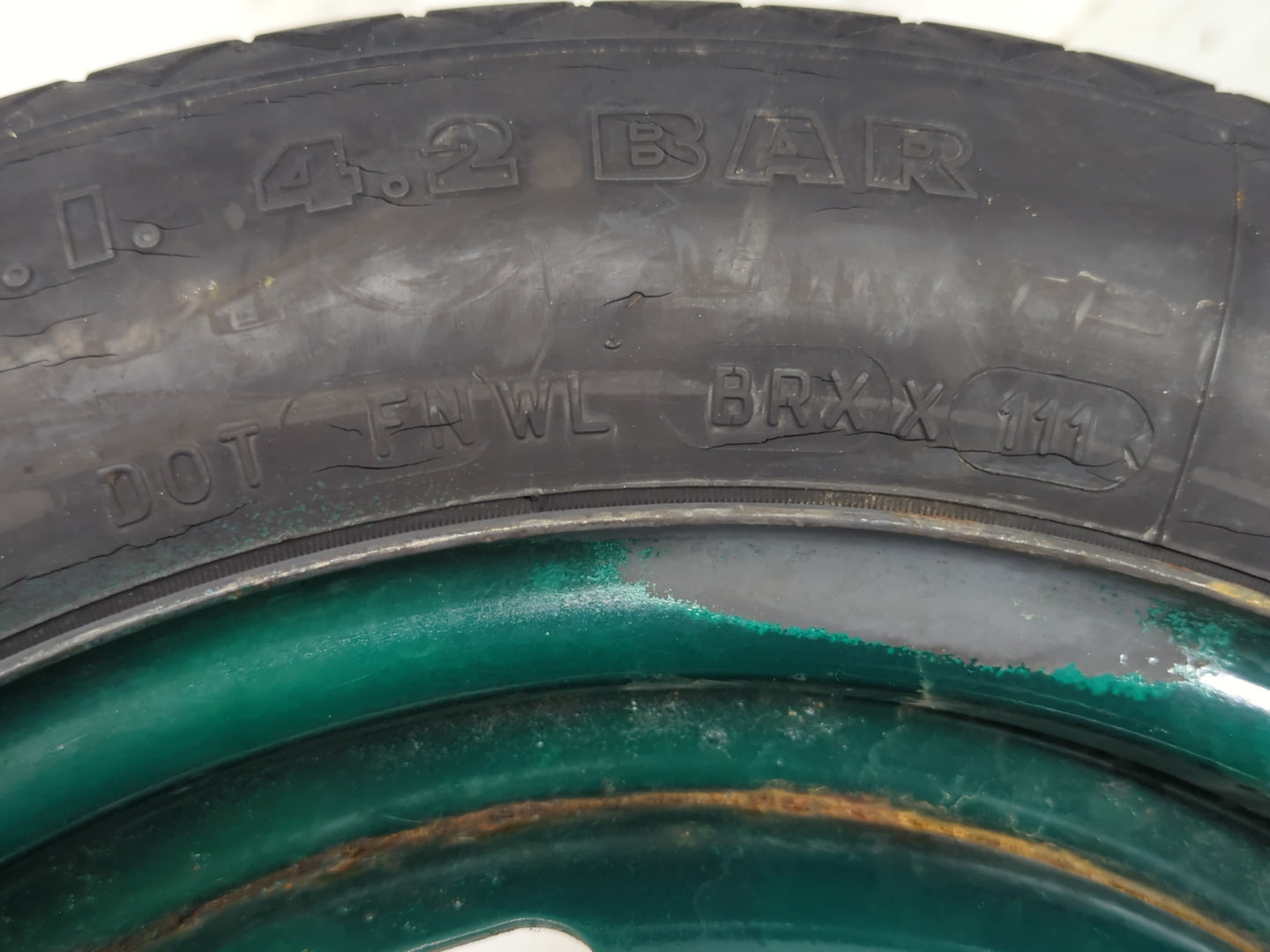 1995-1997 Toyota Corolla Spare Donut Tire Wheel Rim Oem - Oemusedautoparts1.com