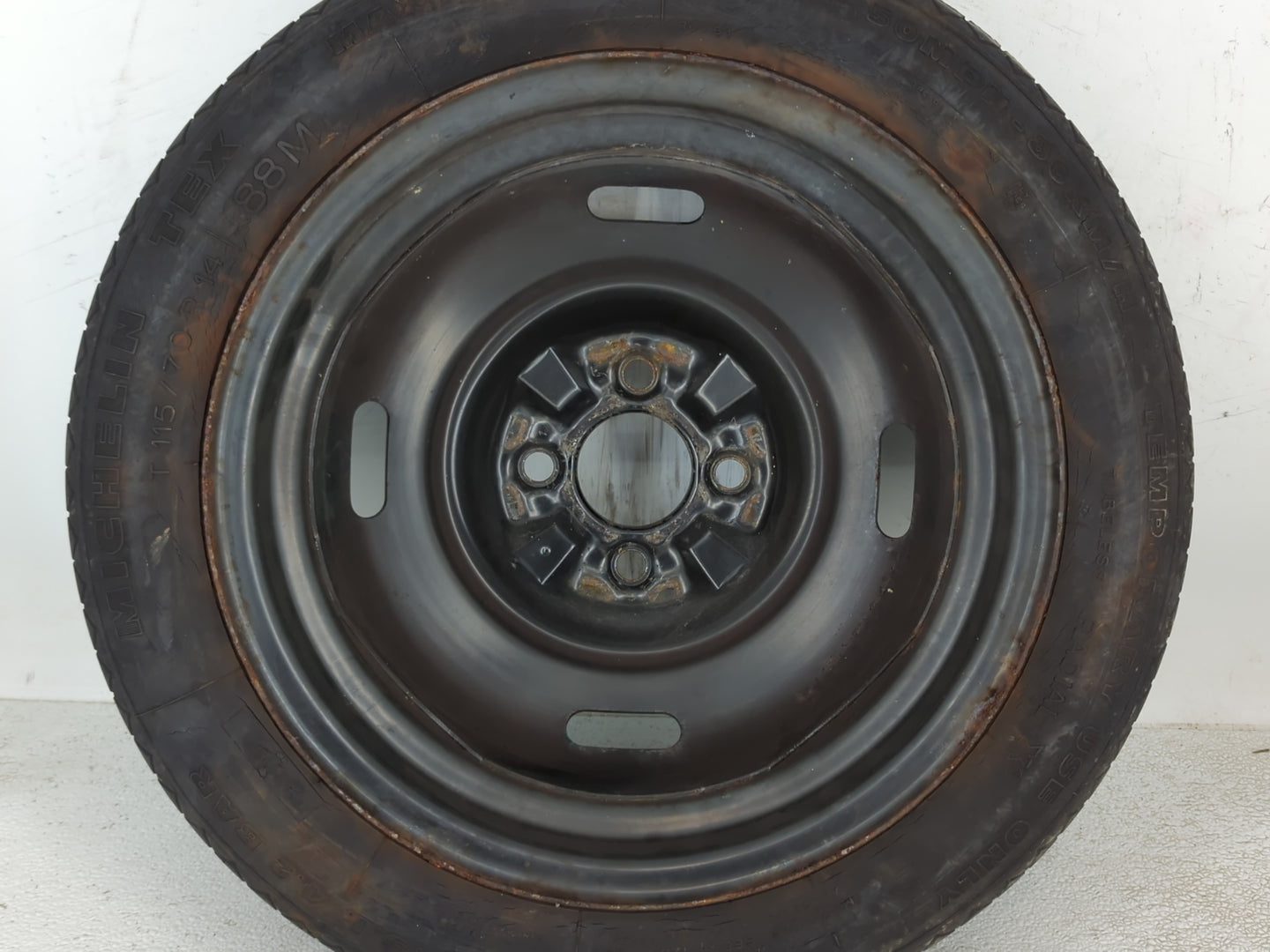 1995-1997 Toyota Corolla Spare Donut Tire Wheel Rim Oem - Oemusedautoparts1.com