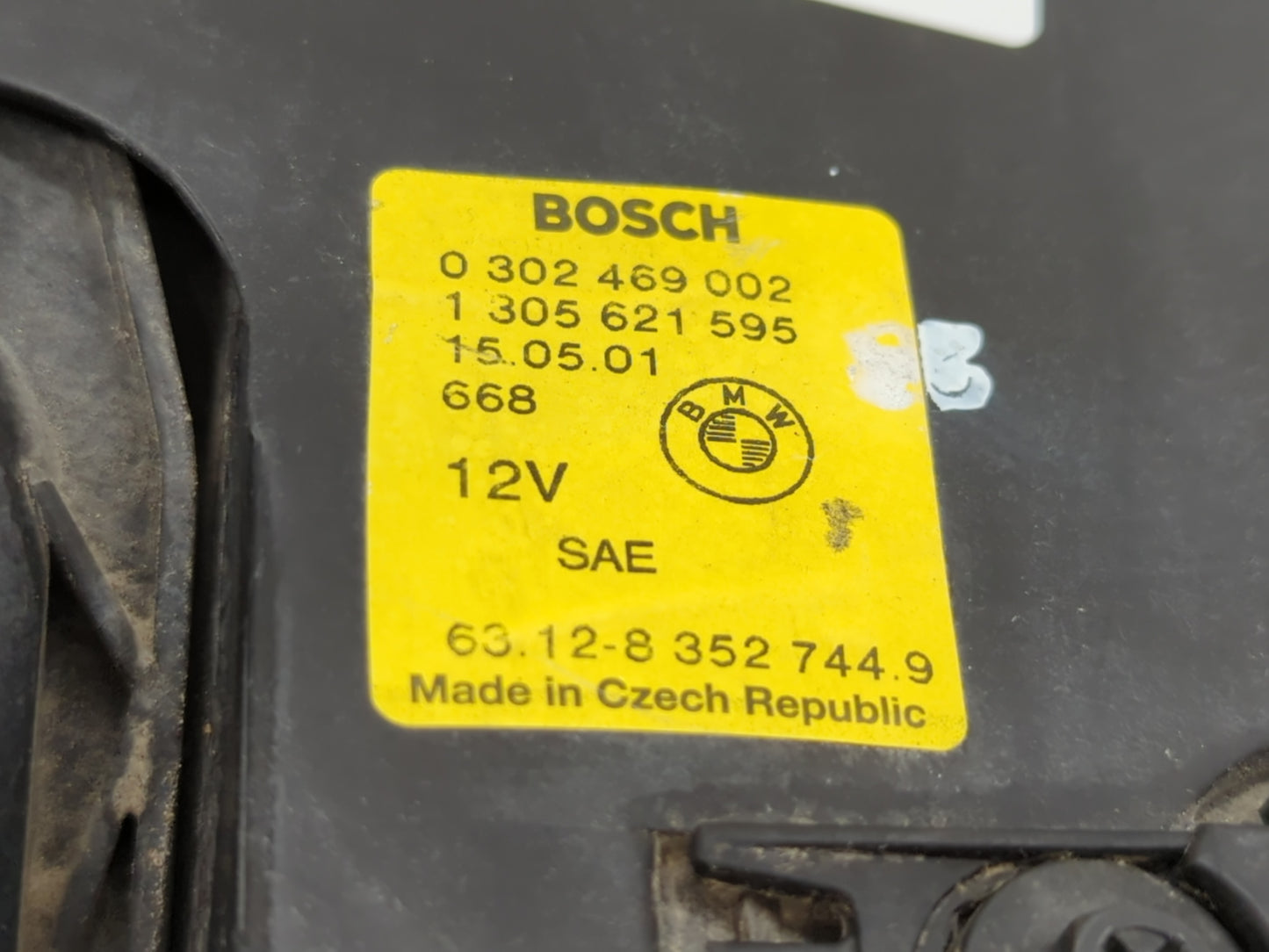 1995-1997 Bmw 740i Driver Left Oem Head Light Headlight Lamp - Oemusedautoparts1.com