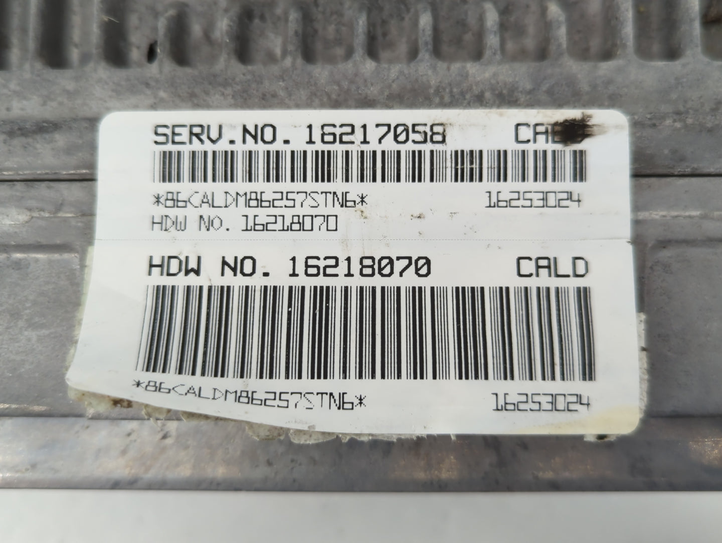 1997 Buick Lesabre PCM Engine Control Computer ECU ECM PCU OEM P/N:16218070 16217058 Fits OEM Used Auto Parts - Oemusedautop