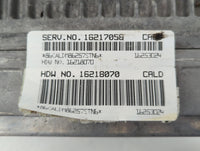 1997 Buick Lesabre PCM Engine Control Computer ECU ECM PCU OEM P/N:16218070 16217058 Fits OEM Used Auto Parts - Oemusedautop