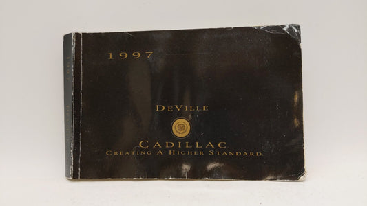 1997 Cadillac Deville Owners Manual Book Guide OEM Used Auto Parts - Oemusedautoparts1.com