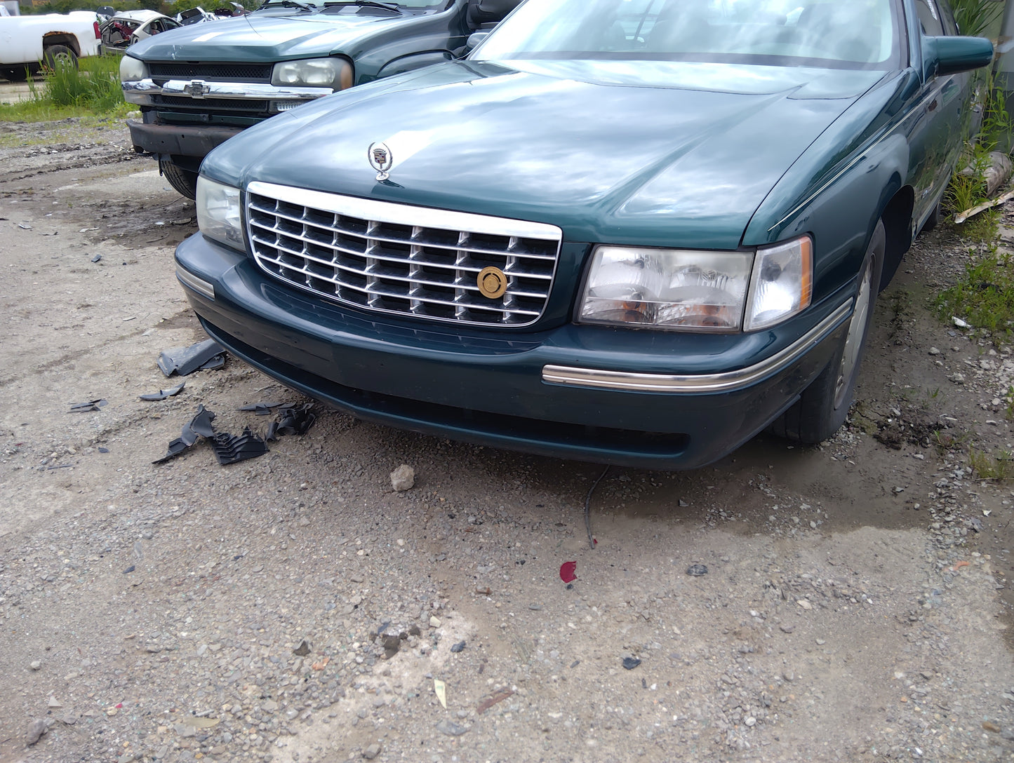 1997-1999 Cadillac Deville Front Bumper - Oem - Oemusedautoparts1.com