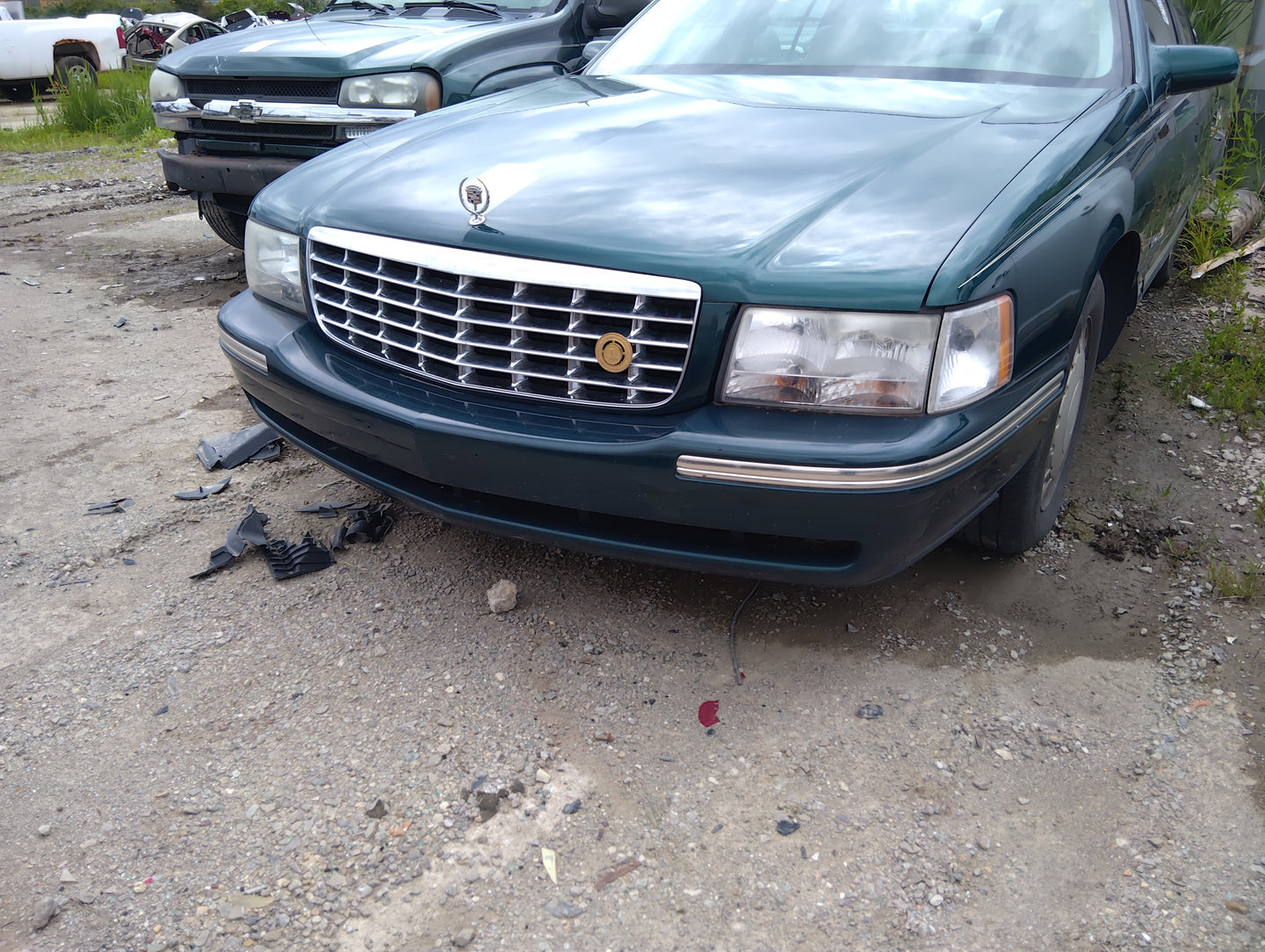 1997-1999 Cadillac Deville Front Bumper - Oem - Oemusedautoparts1.com