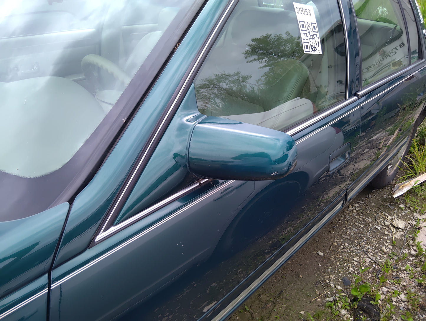 1997-1999 Cadillac Deville Driver Side View Mirror - Left Door Mirror OEM Used - Oemusedautoparts1.com