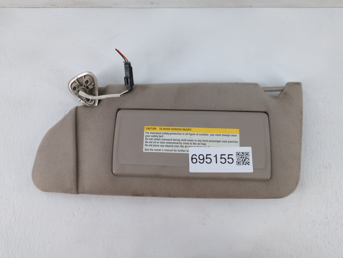 1997 Cadillac Eldorado Sun Visor Shade Replacement Driver Left Mirror Fits OEM Used Auto Parts - Oemusedautoparts1.com