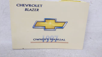 compare product 1997 Chevrolet Blazer Owners Manual Book Guide OEM Used Auto Parts