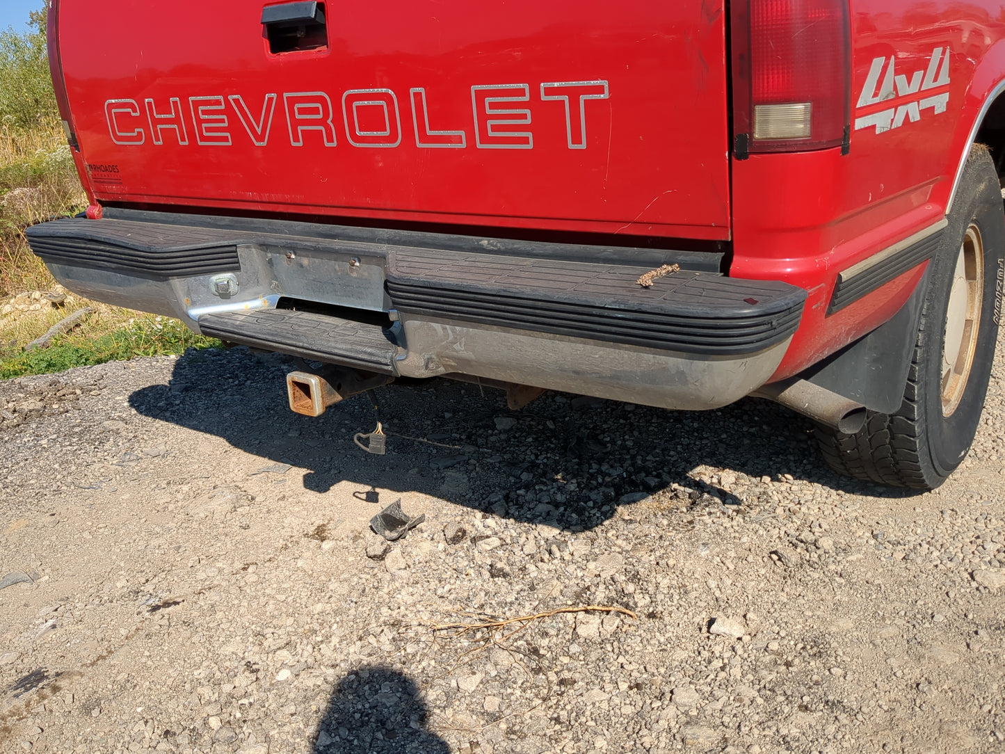 Chevrolet K1500 Rear Bumper Assembly Oem 1177203 - Oemusedautoparts1.com