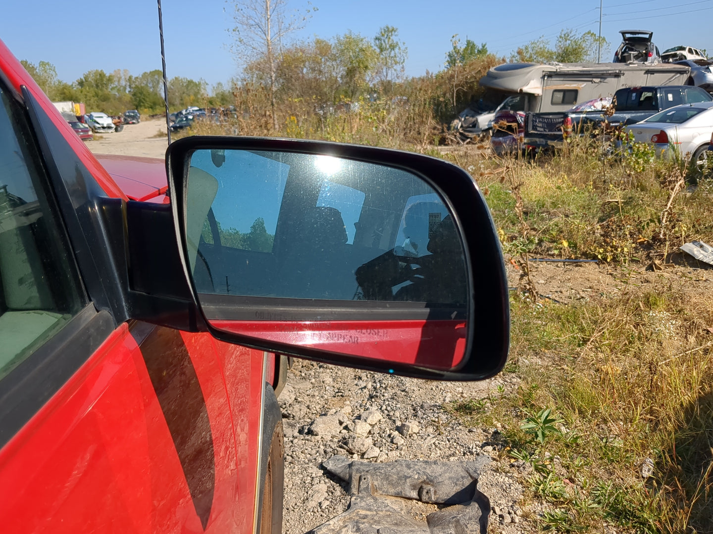 1997 Chevrolet K1500 Side Mirror Replacement Passenger Right View Door Mirror Fits OEM Used Auto Parts - Oemusedautoparts1.c