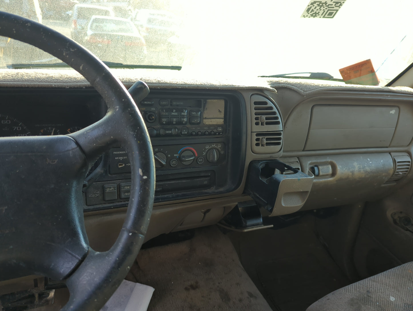 1997 Chevrolet K1500 Climate Control Module Temperature AC/Heater Replacement Fits Fits 1996 1998 1999 2000 OEM Used Auto Pa
