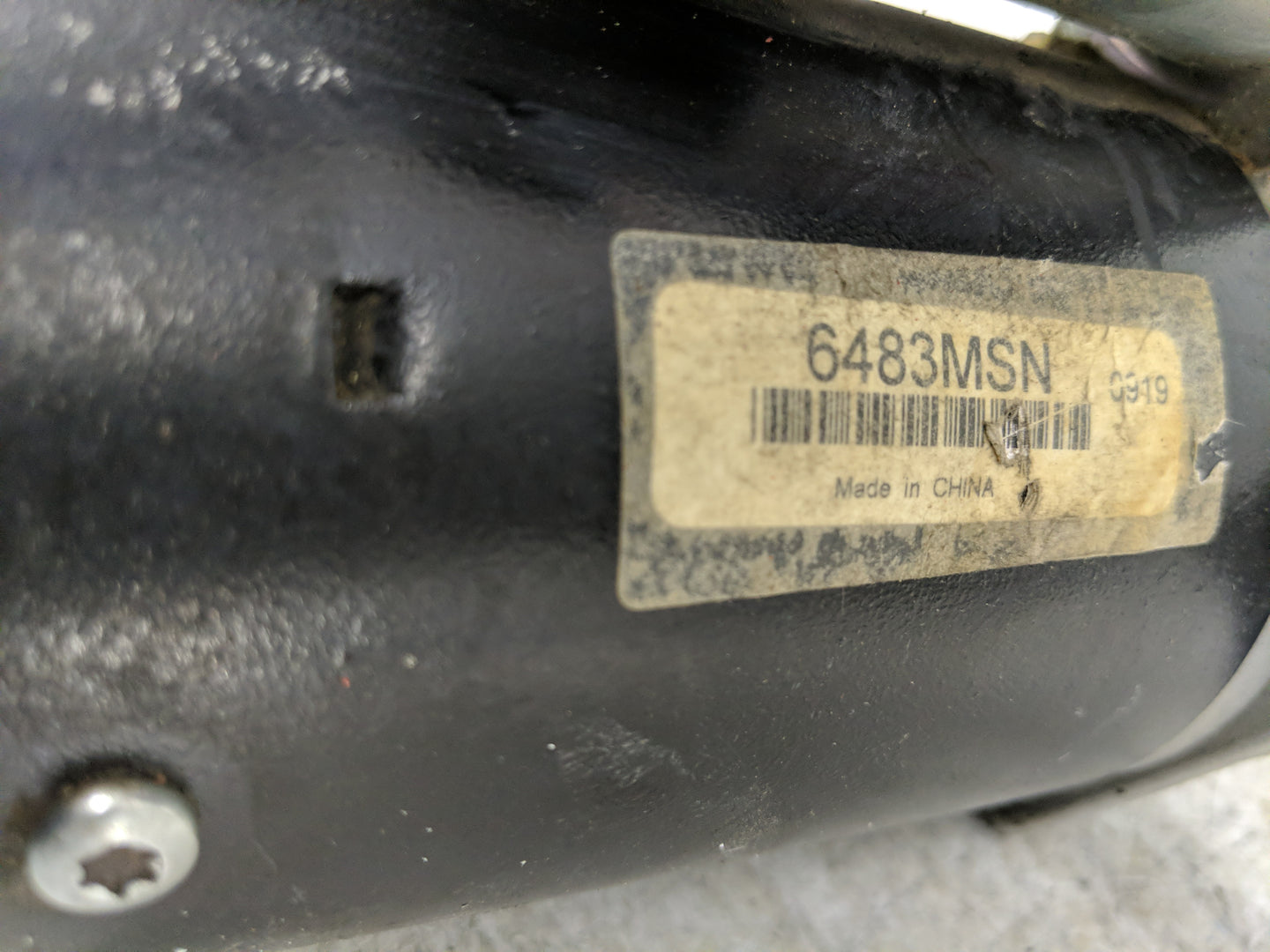 1997 Chevrolet K1500 Car Starter Motor Solenoid OEM P/N:6483MSN Fits Fits 1991 1992 1993 1994 1995 1996 1998 1999 OEM Used A