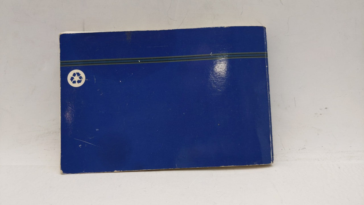 1997 Chevrolet Lumina Owners Manual Book Guide OEM Used Auto Parts - Oemusedautoparts1.com