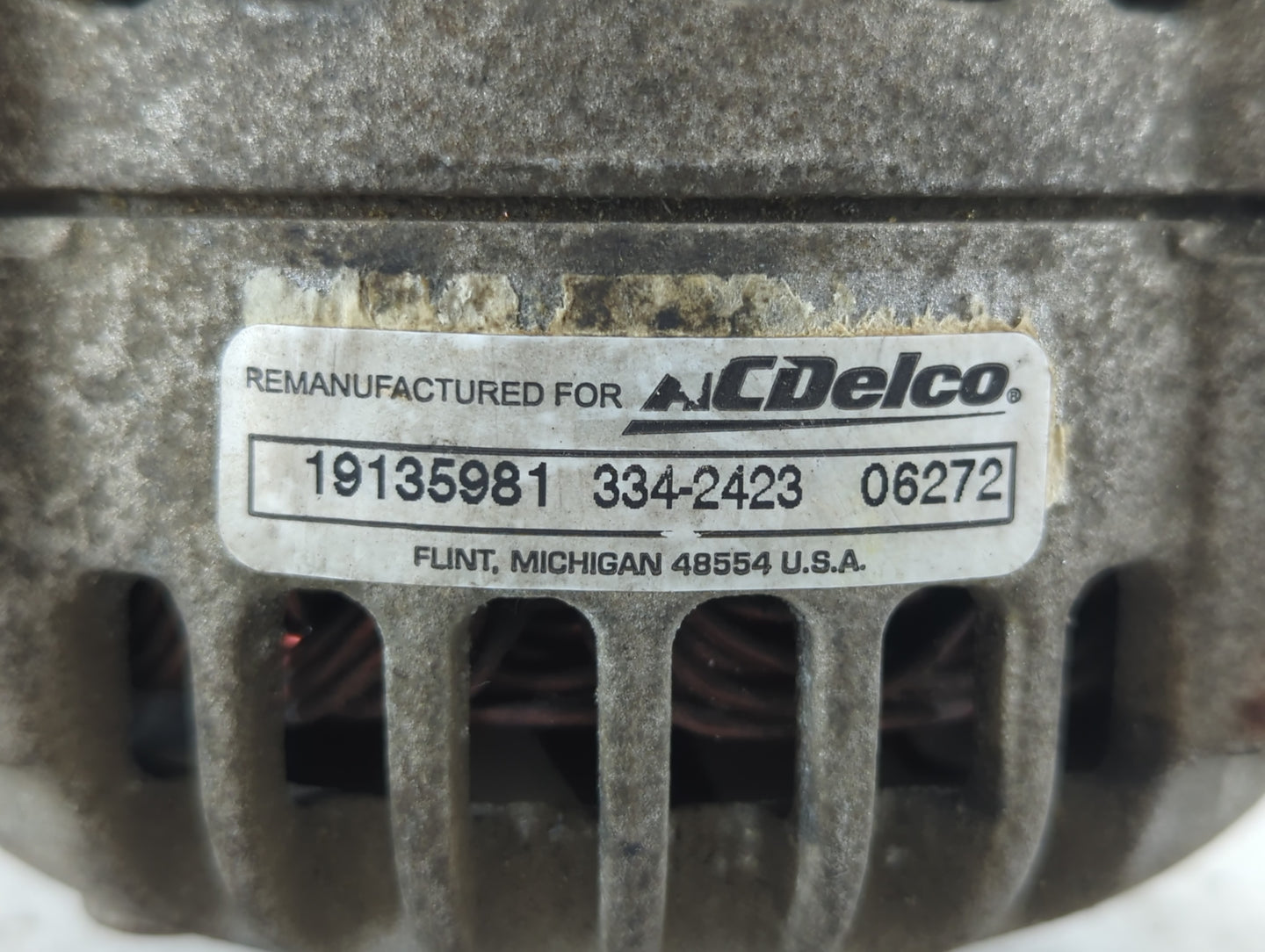 1995-1997 Chevrolet Monte Carlo Alternator Replacement Generator Charging Assembly Engine OEM P/N:334-2423 19135981 Fits OEM