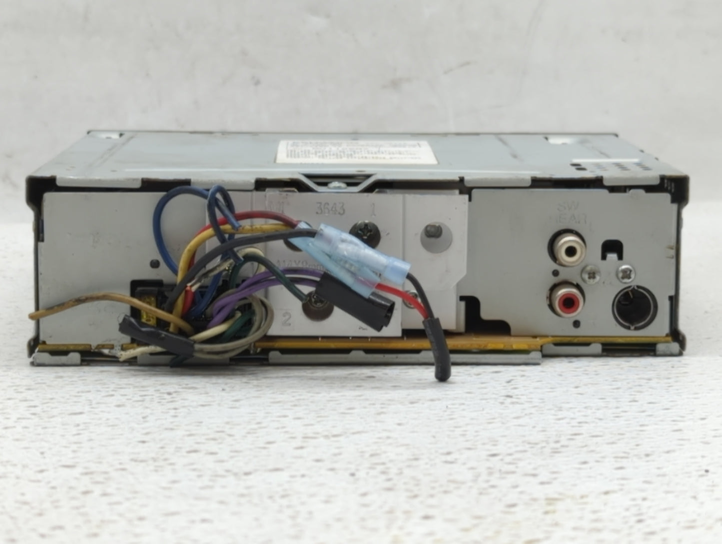 1997 Chevrolet Tahoe Radio AM FM Cd Player Receiver Replacement Fits OEM Used Auto Parts - Oemusedautoparts1.com