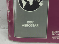 1997 Ford Aerostar Owners Manual Book Guide P/N:FCS-12113-97 OEM Used Auto Parts - Oemusedautoparts1.com