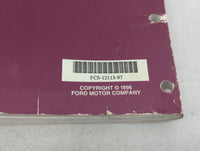 1997 Ford Aerostar Owners Manual Book Guide P/N:FCS-12113-97 OEM Used Auto Parts - Oemusedautoparts1.com