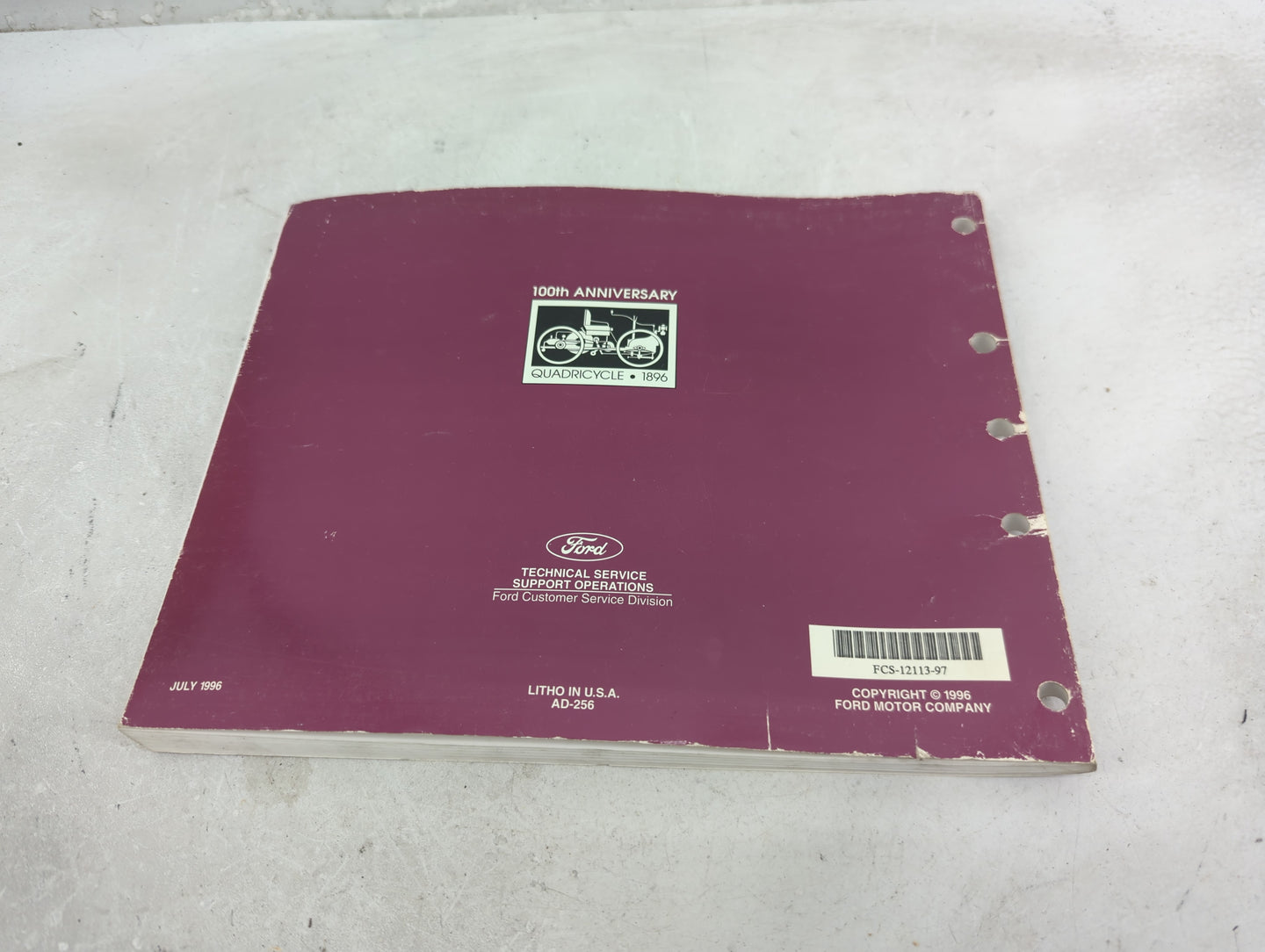 1997 Ford Aerostar Owners Manual Book Guide P/N:FCS-12113-97 OEM Used Auto Parts - Oemusedautoparts1.com
