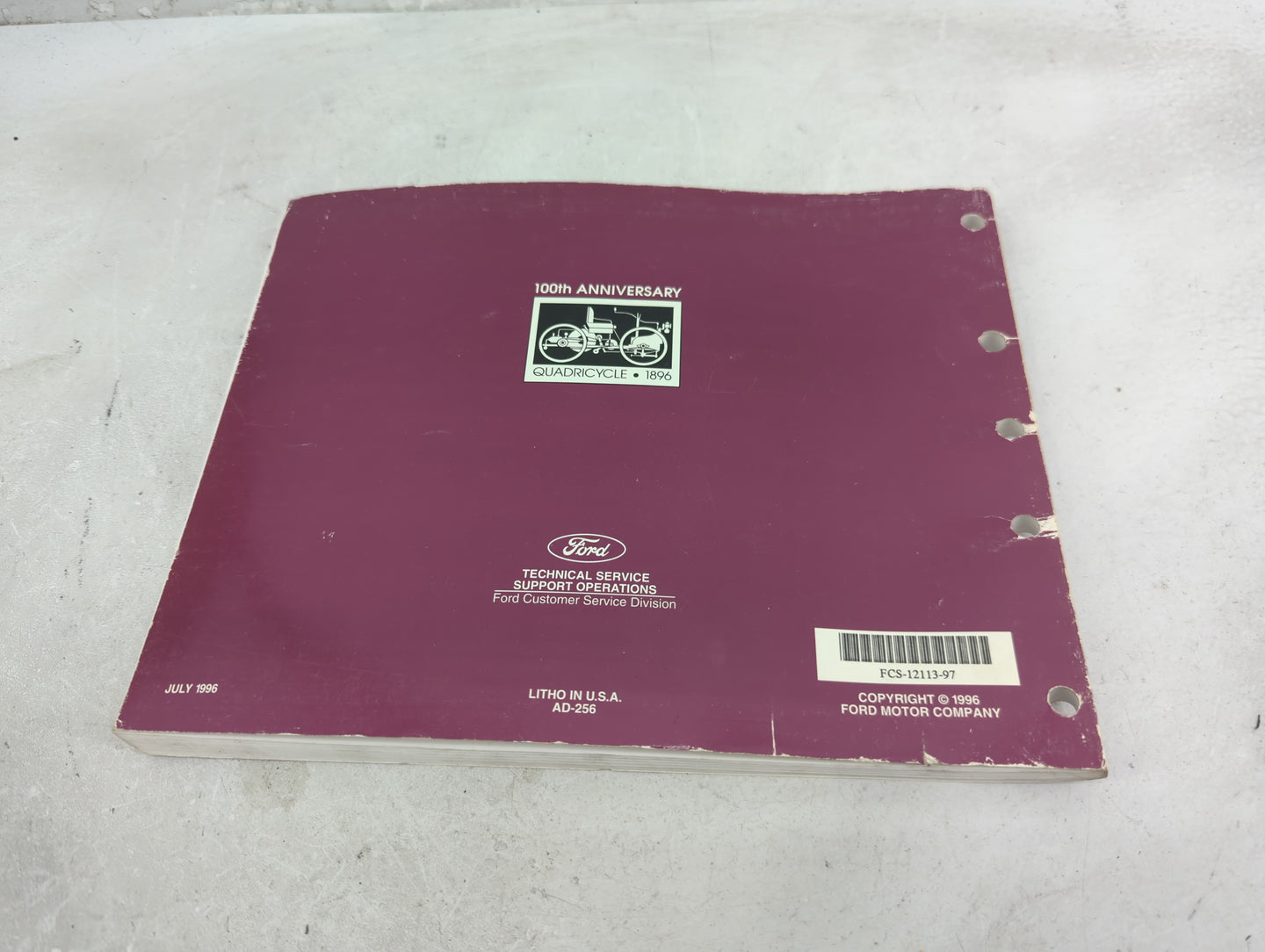 1997 Ford Aerostar Owners Manual Book Guide P/N:FCS-12113-97 OEM Used Auto Parts - Oemusedautoparts1.com