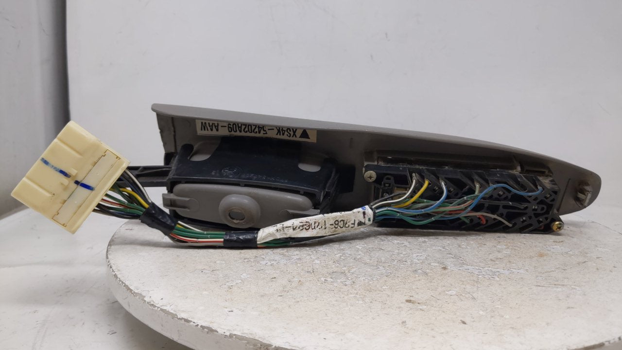 1997 Ford Escort Master Power Window Switch Replacement Driver Side Left P/N:XS4K-54202A09-AAW Fits OEM Used Auto Parts - Oe