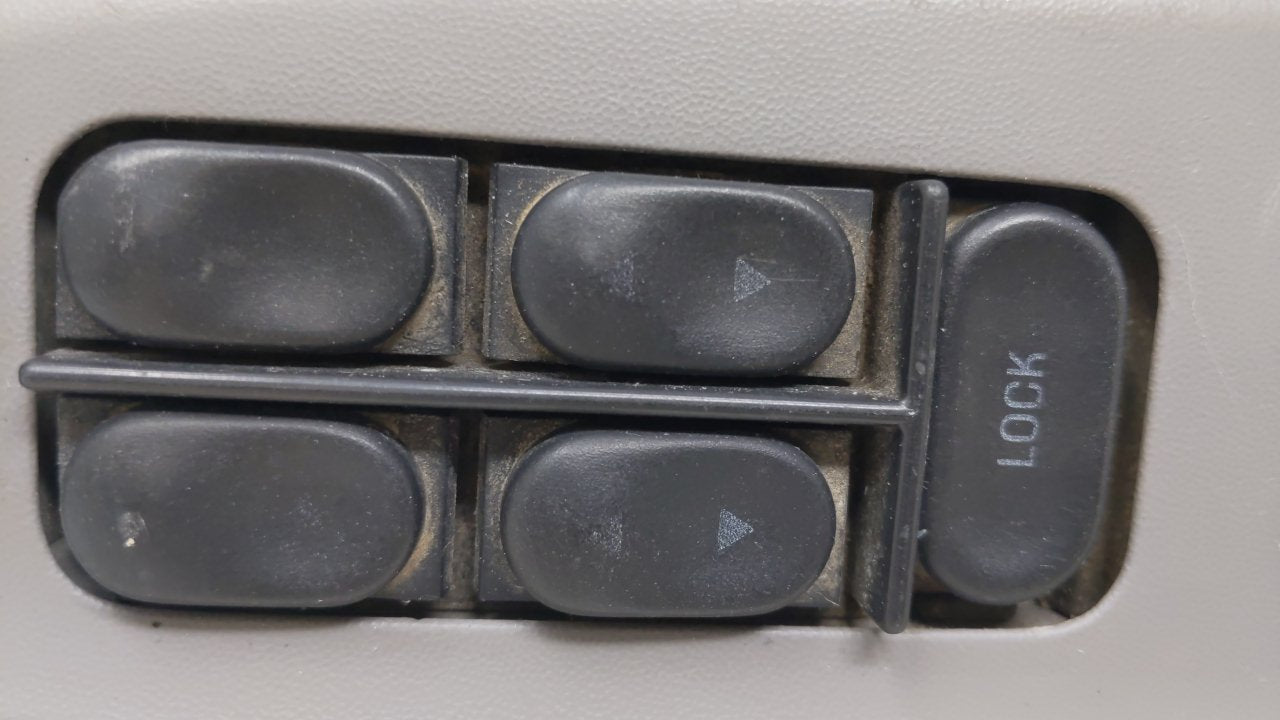 1997 Ford Escort Master Power Window Switch Replacement Driver Side Left P/N:XS4K-54202A09-AAW Fits OEM Used Auto Parts - Oe