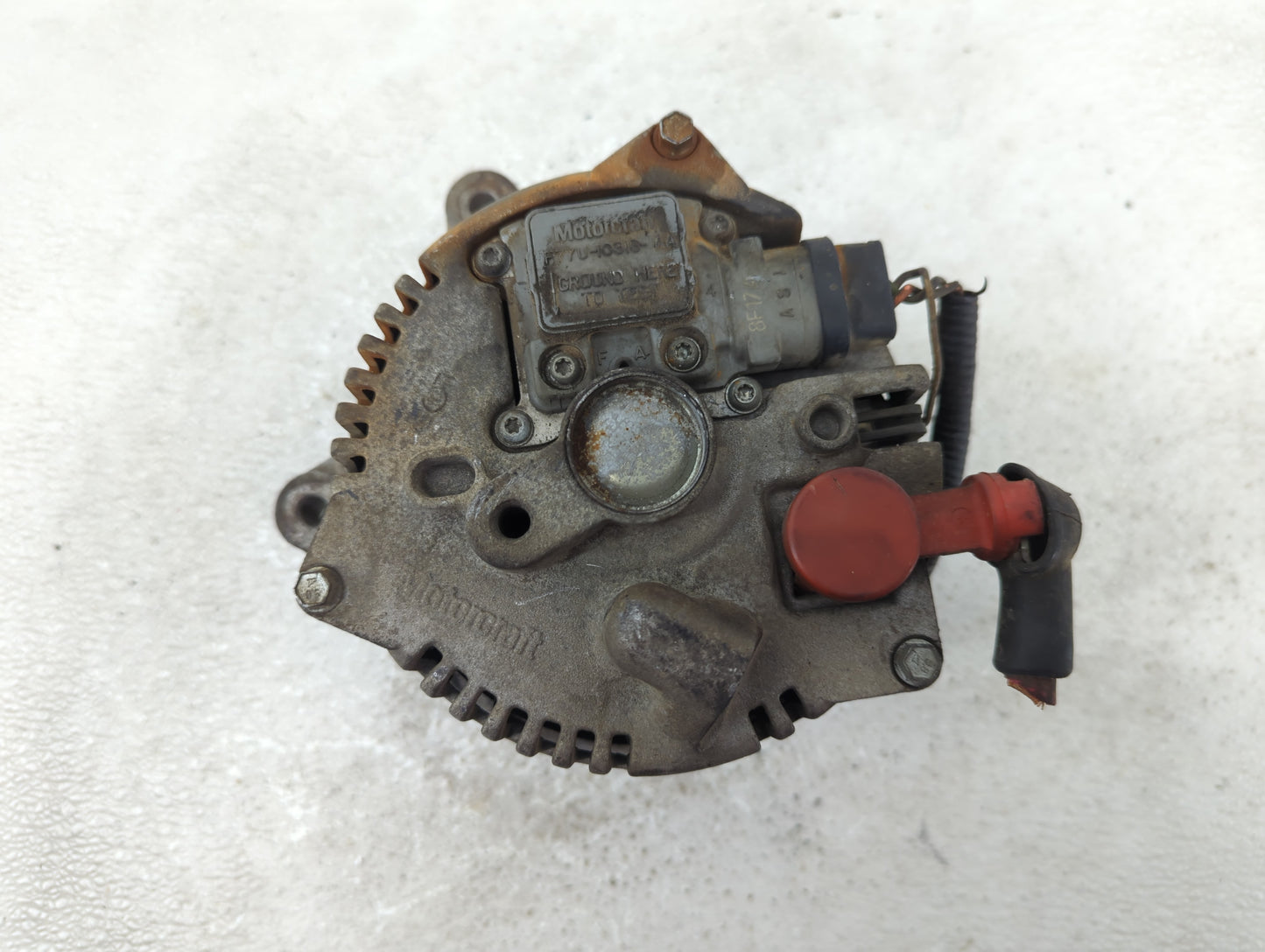 1997 Ford Expedition Alternator Replacement Generator Charging Assembly Engine OEM P/N:F77U-10316-AA Fits OEM Used Auto Part