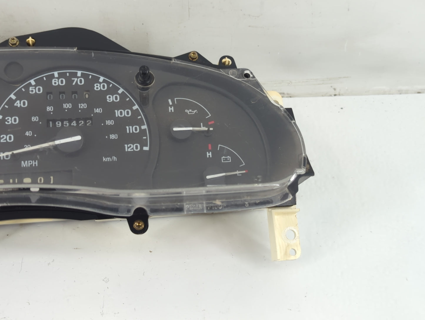 1996-1997 Ford Explorer Instrument Cluster Speedometer Gauges P/N:F87F-10C956-D Fits Fits 1996 1997 OEM Used Auto Parts - Oe