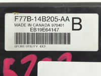 1997-1997 Ford Explorer Chassis Control Module Ccm Bcm Body Control - Oemusedautoparts1.com