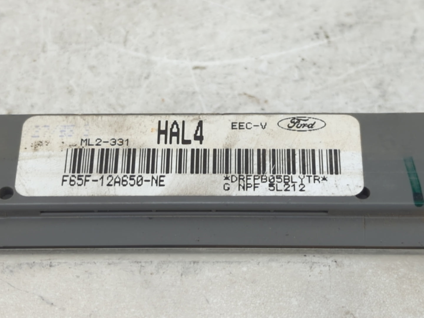1997 Ford F-150 PCM Engine Control Computer ECU ECM PCU OEM P/N:F65F-12A650-NE Fits OEM Used Auto Parts - Oemusedautoparts1.