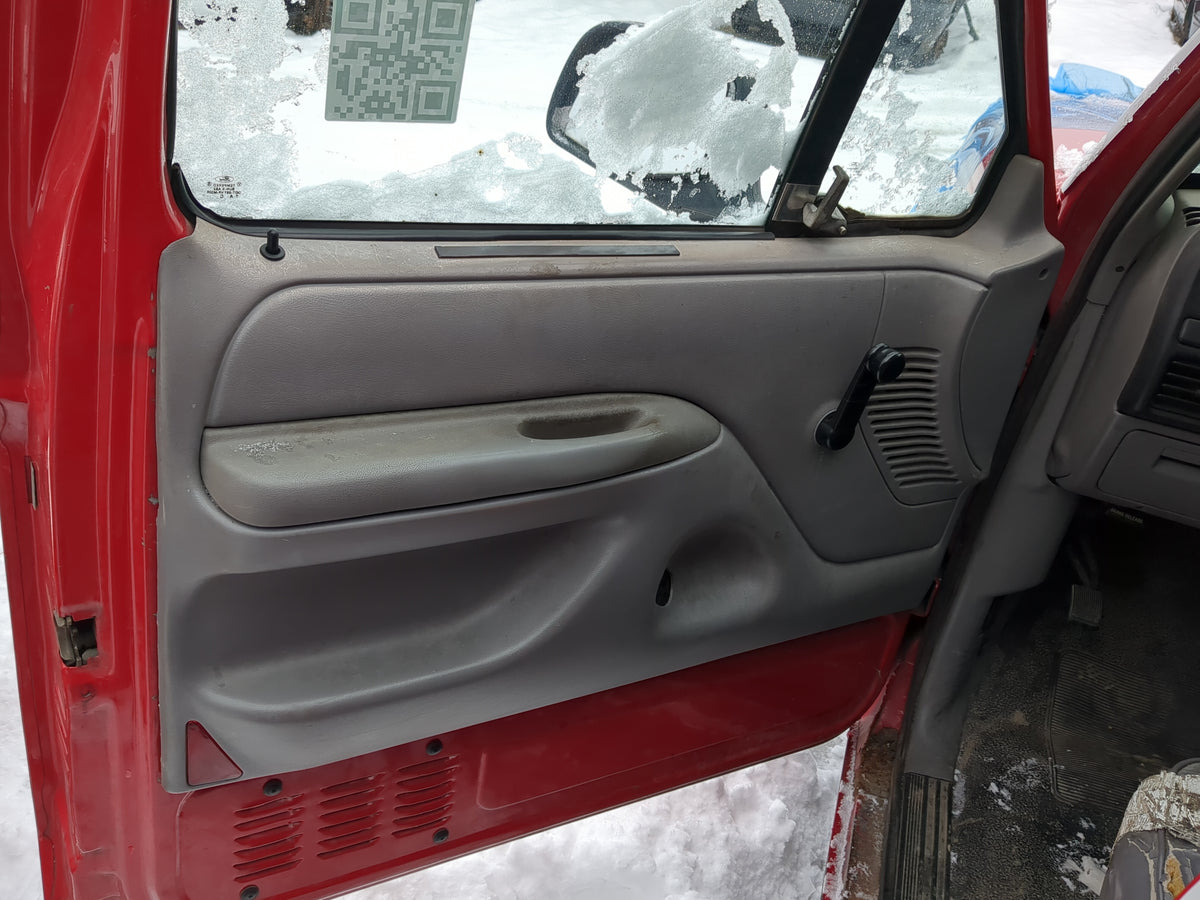 1997 Ford F-250 Front Left Driver Interior Door Panel Trim - Oemusedautoparts1.com