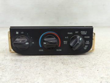 1997 Ford F150 Climate Control Module Temperature AC/Heater Replacement Fits Fits 1998 OEM Used Auto Parts - Oemusedautopart
