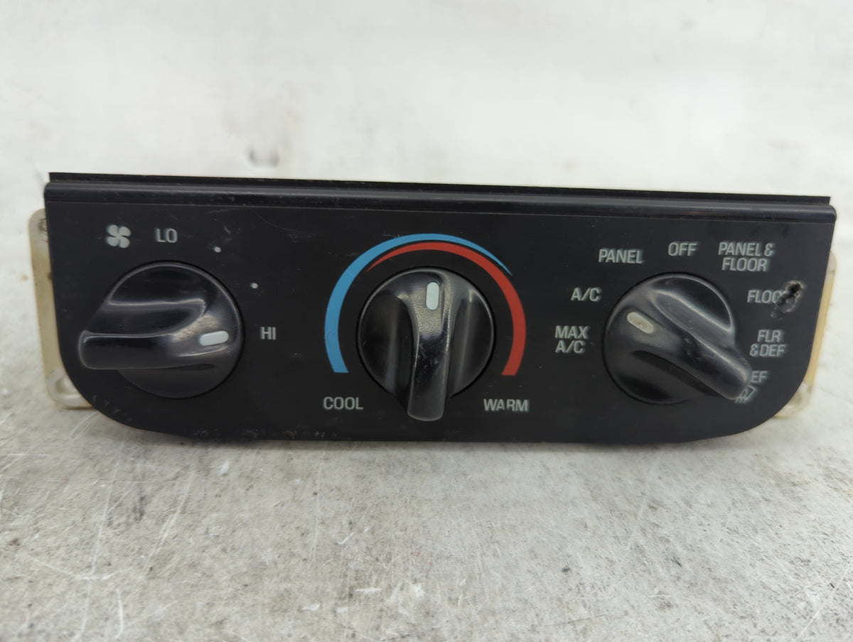 1997 Ford F150 Climate Control Module Temperature AC/Heater Replacement P/N:102896 455 621 287 Fits Fits 1998 OEM Used Auto 