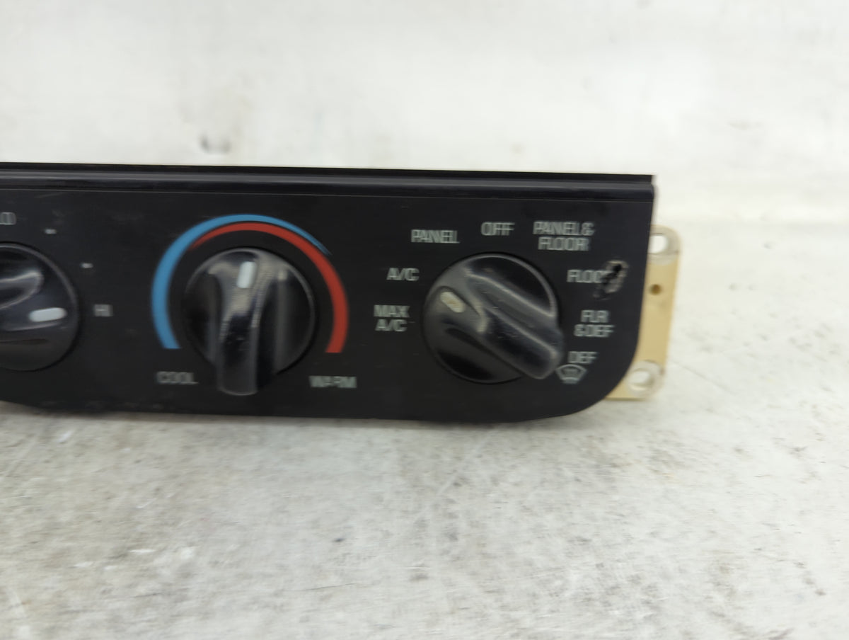 1997 Ford F150 Climate Control Module Temperature AC/Heater Replacement P/N:102896 455 621 287 Fits Fits 1998 OEM Used Auto 