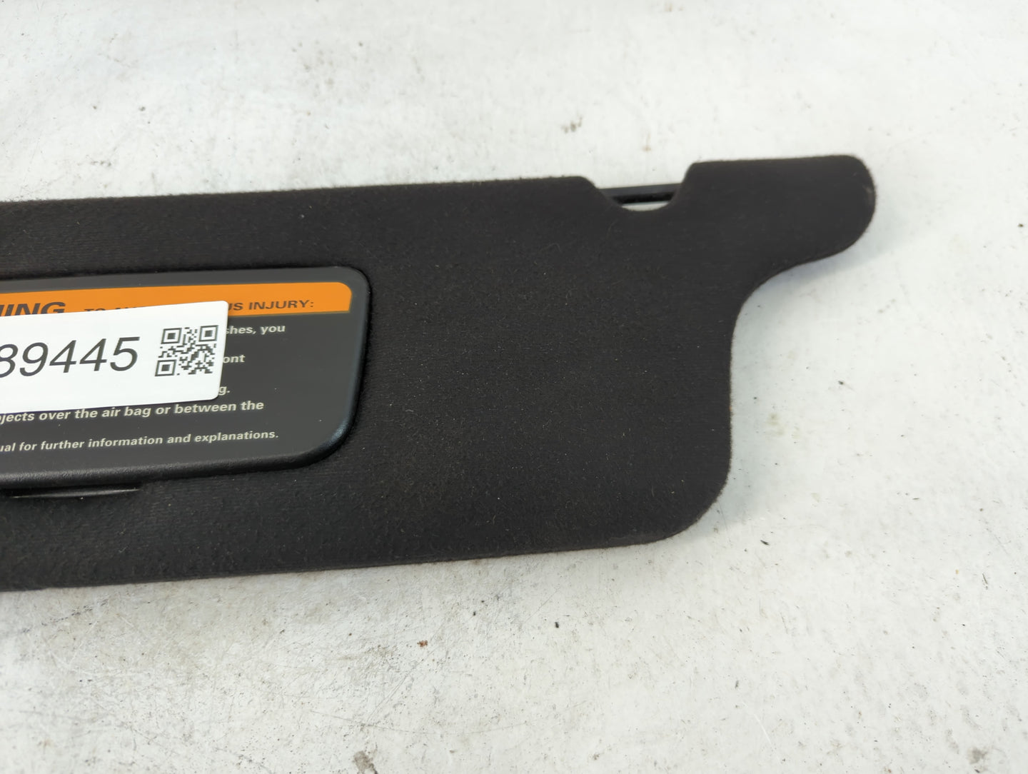 1997 Ford Mustang Sun Visor Shade Replacement Driver Left Mirror Fits OEM Used Auto Parts - Oemusedautoparts1.com
