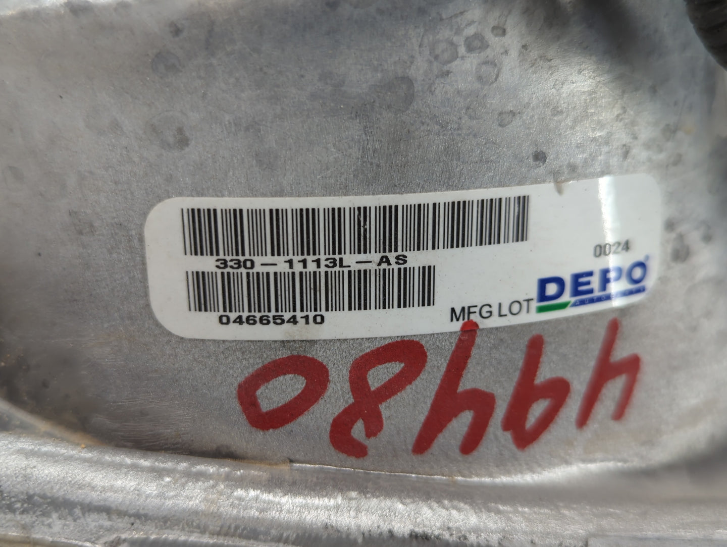 1993-1997 Ford Ranger Driver Left Oem Head Light Headlight Lamp - Oemusedautoparts1.com