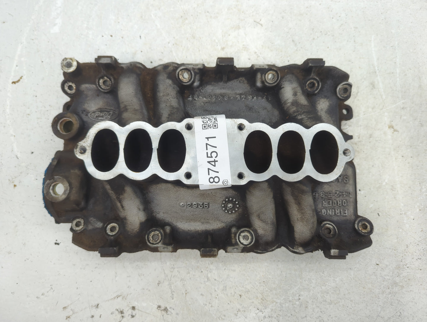 1997 Ford Thunderbird Driver Left Cylinder Head Valve Cover P/N:F6ZE-9K46-BF Fits OEM Used Auto Parts - Oemusedautoparts1.co