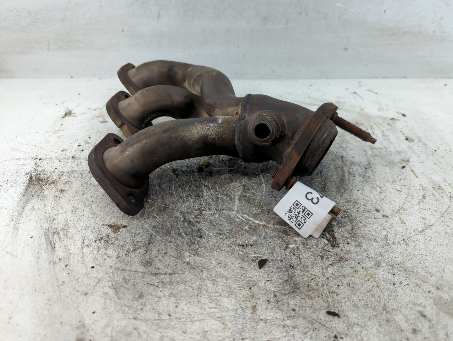1996 Ford Thunderbird Turbocharger Exhaust Manifold With Turbo Charger - Oemusedautoparts1.com