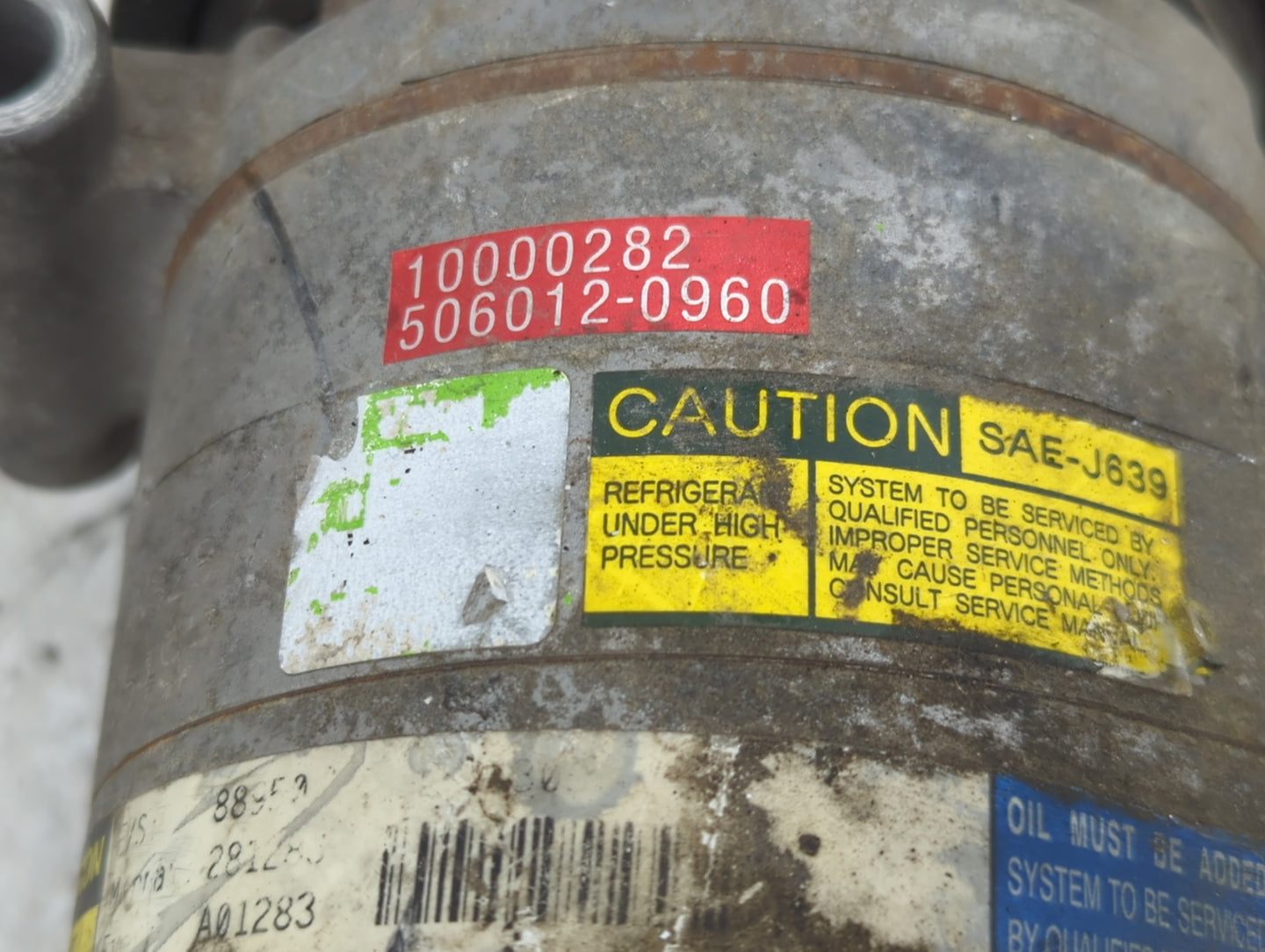 Gmc 1500 Air Conditioning A/c Ac Compressor Oem - Oemusedautoparts1.com