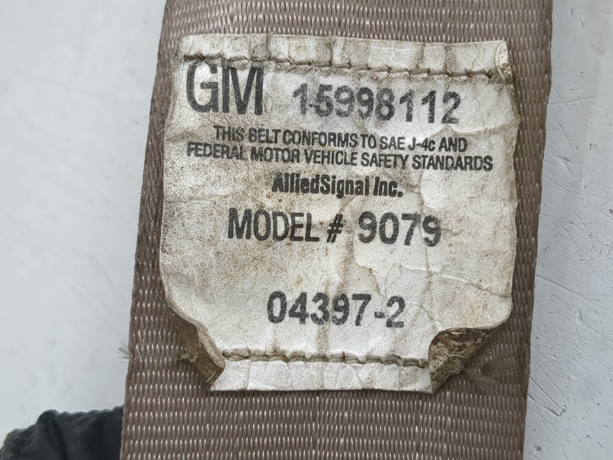 1997 Gmc G1500 Passenger Right Seat Belt Rear Retractor - Oemusedautoparts1.com