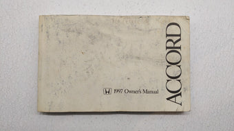 compare product 1997 Honda Accord Owners Manual Book Guide P/N:00X31-SV2-6300 OEM Used Auto Parts