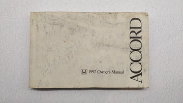 1997 Honda Accord Owners Manual Book Guide P/N:00X31-SV2-6300 OEM Used Auto Parts - Oemusedautoparts1.com