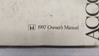 1997 Honda Accord Owners Manual Book Guide P/N:00X31-SV2-6300 OEM Used Auto Parts - Oemusedautoparts1.com
