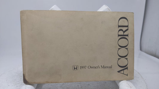97 Accord OEM Owners Manual Users Guide Operators Hand Book 11X618 - Oemusedautoparts1.com