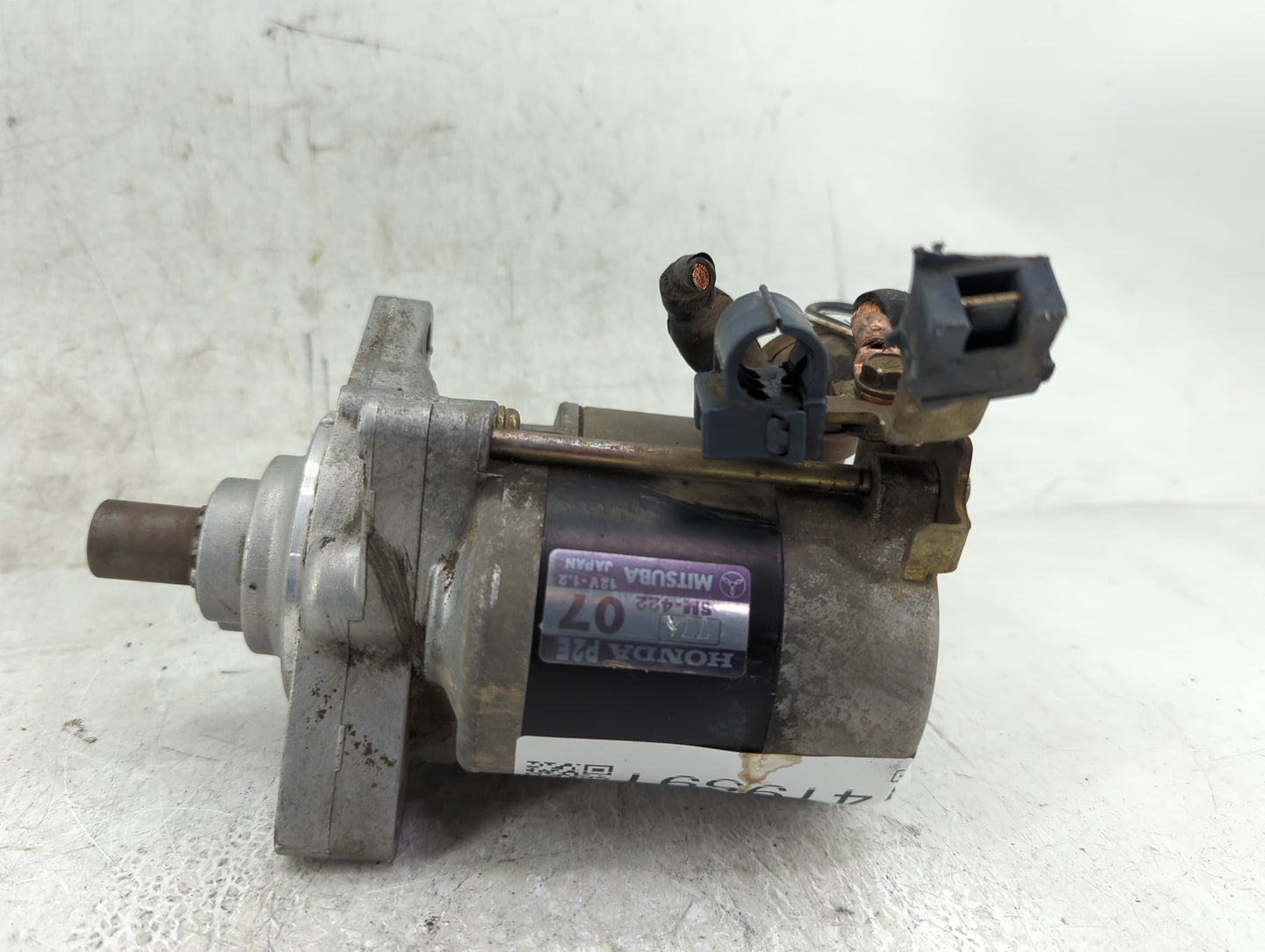 1996-1997 Honda Civic Car Starter Motor Solenoid OEM Fits Fits 1996 1997 OEM Used Auto Parts - Oemusedautoparts1.com