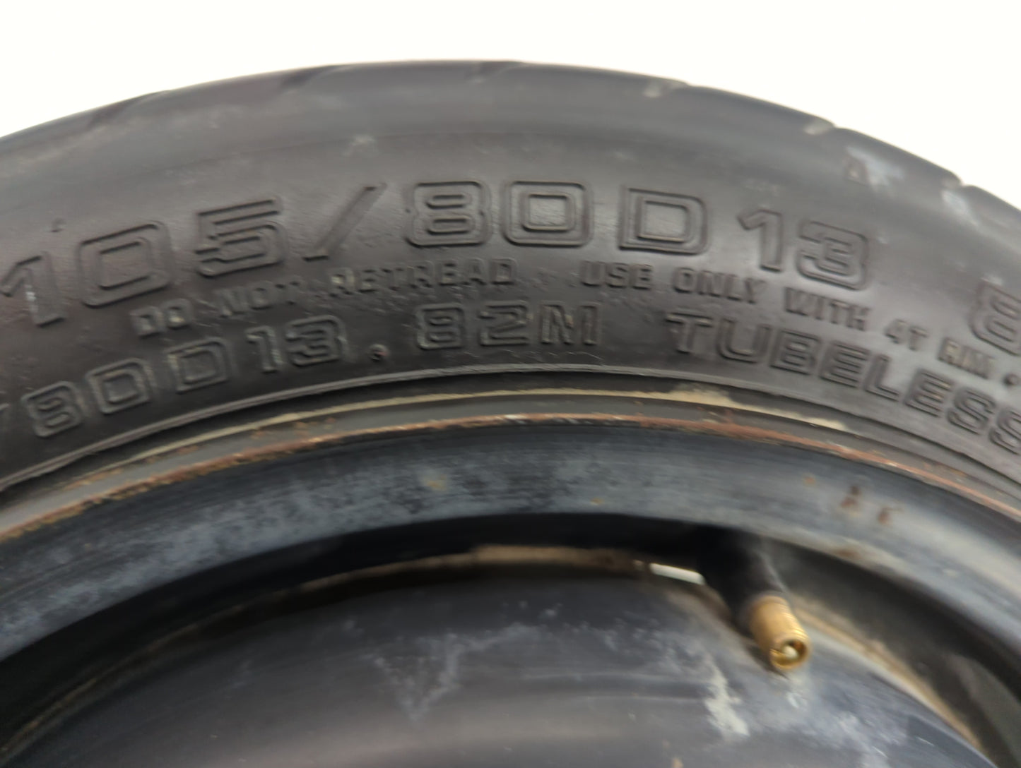 1996-2000 Honda Civic Spare Donut Tire Wheel Rim Oem - Oemusedautoparts1.com